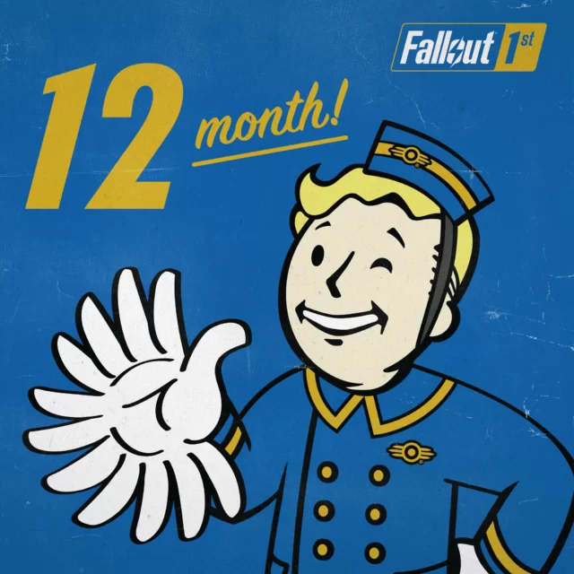 Fallout 76: Fallout 1st - 12-Month Membership