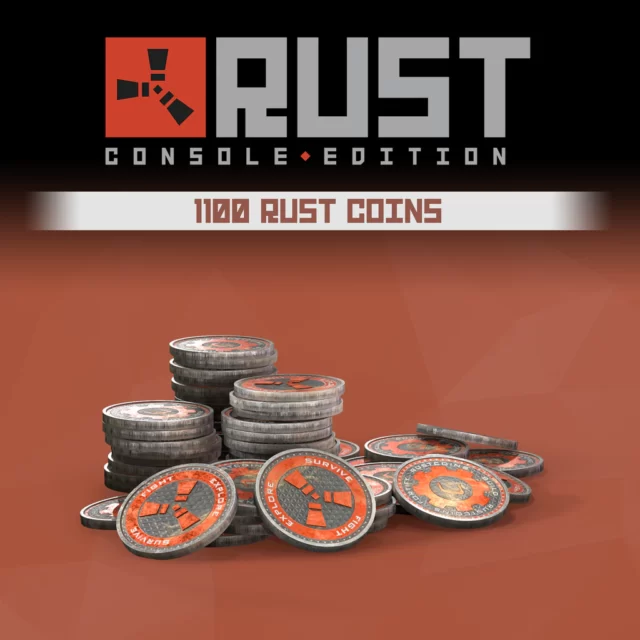 1100 Rust Coins PS4 PS5