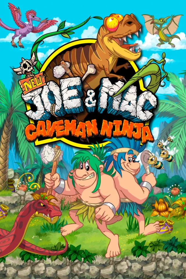 NEW Joe & Mac - Caveman Ninja Microids
