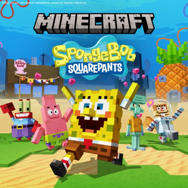 Minecraft - SpongeBob SquarePants - PS4, PS5