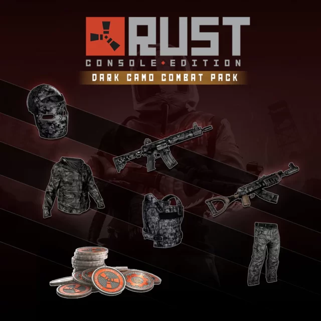 Rust Console Edition Dark Camo Bundle