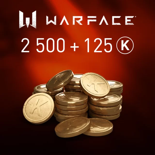 2500 Kredits - Warface