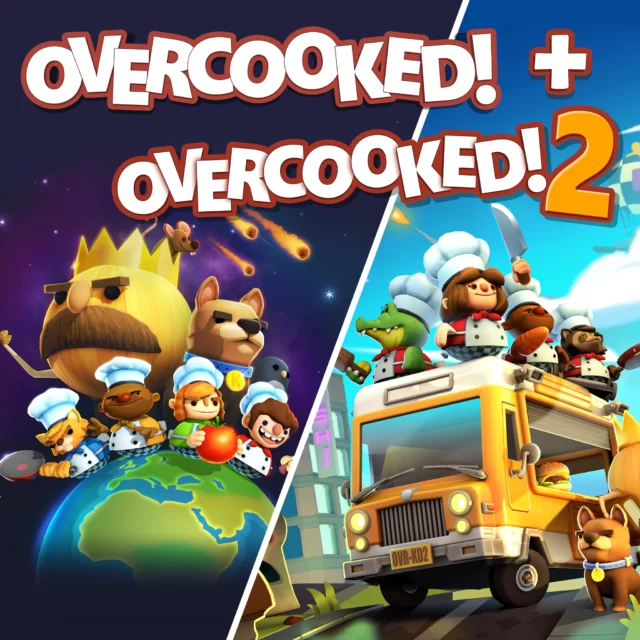 Overcooked! + Overcooked! 2 - PS4, PS5