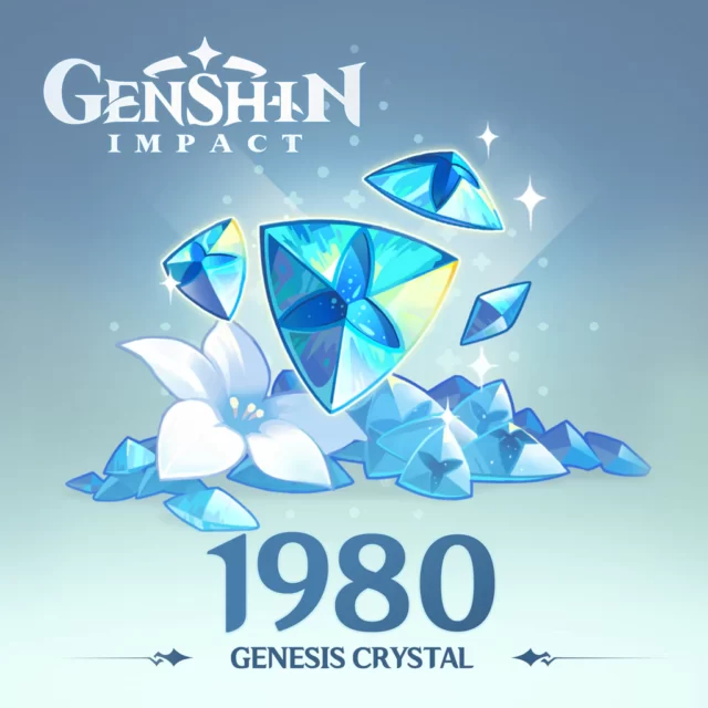 Genshin Impact - 1980 Genesis Crystals