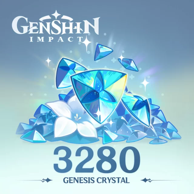 Genshin Impact - 3280 Genesis Crystals